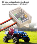 Power Wheel Battery Adapter For Ryobi 18V One Plus Upgrade Inverter Adapter shown with RC car use, 12V-36V input.