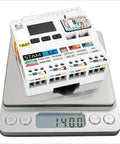 Industrial PLC Controller With StampS3A Core And Wireless IoT Support Plug And Play M5stampS3 Module 8 Opto Isolated Digital Inputs 4 Relay Outputs Easy Remote Monitoring For Smart Automation shown on a digital scale