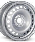 16 Inch Painted Silver Rim For Promaster City 2015-2022 OE Direct Replacement Wheel, Bolt Pattern 5x98