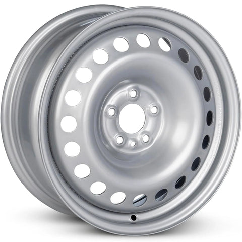 16 Inch Painted Silver Rim For Promaster City 2015-2022 OE Direct Replacement Wheel, Bolt Pattern 5x98