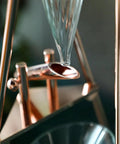 Top Tier Iced Coffee Maker And Cold Brew Drip Tower With 800Ml Borosilicate Glass Pitcher and precision pour nozzle.