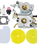 PP4218A Carburetor Kit for Poulan Gas Chainsaws P3314 P3816 P4018 P3416 and PPB Series Models With C1M-W26 W26 Carbs Includes Air Filter 530057925 Tune-Up Kit