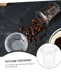 Espresso Dosing Cup For Coffee Machines With Anti Scatter Powder Design Easy Clean Pro Level Coffee Making Supplies For Home Cafe And Small Shop Use Today, clear plastic with coffee beans