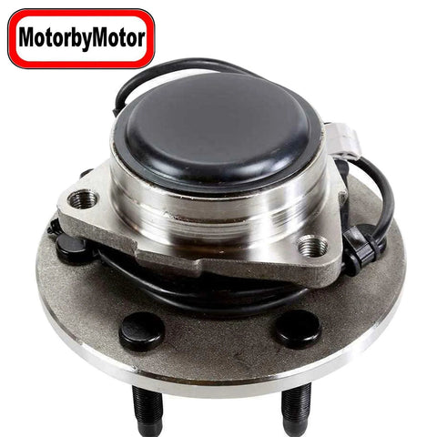 Front Wheel Bearing Hub Assembly With 6 Lugs Fits Chevrolet Avalanche Silverado Suburban 1500 Express 1500 2500 And GMC Sierra 1500 Savana 1500 2500 RWD Low Runout Quiet Operation Easy Install 10 Year Warranty