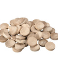 Flat Head Wood Plugs 1 Inch Set With 50 Pieces Wooden Button Screw Plugs For Diy Furniture Tables And Chairs Screw Hole Covers Unfinished Wood You Can Paint Or Stain