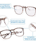 Four Pack Anti Fog Safety Glasses With Side Shields For Women Nurses Protective Eyewear Anti Scratch Dust Pollen Blue Light Blocker Goggles