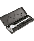 0 To 6 Inch Imperial Dial Calipers With Four Way Measurements, 0.001 Inch Precision, in plastic case, stainless steel construction