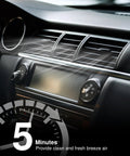 Airflow from Toyota Cabin Air Filter Replacement For Camry RAV4 Highlander Corolla Sienna Tundra Prius 4Runner Outback Legacy Lexus Scion And Land Rover Keeps Your Cabin Fresh And Your HVAC Flow Strong Replacement For CP285 CF10285 shown in car interior