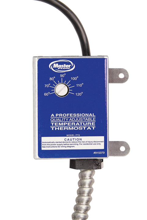 Manual Temp Controlled Power Vent Thermostat For Vents And Fans Adjustable 60 To 120 Degrees Keeps Moisture Damage In Check