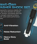 Washer Shock Absorber Replacement For GE And Kenmore Compatible WH01X10343 Easy Install Beefed Up Damper For Washers