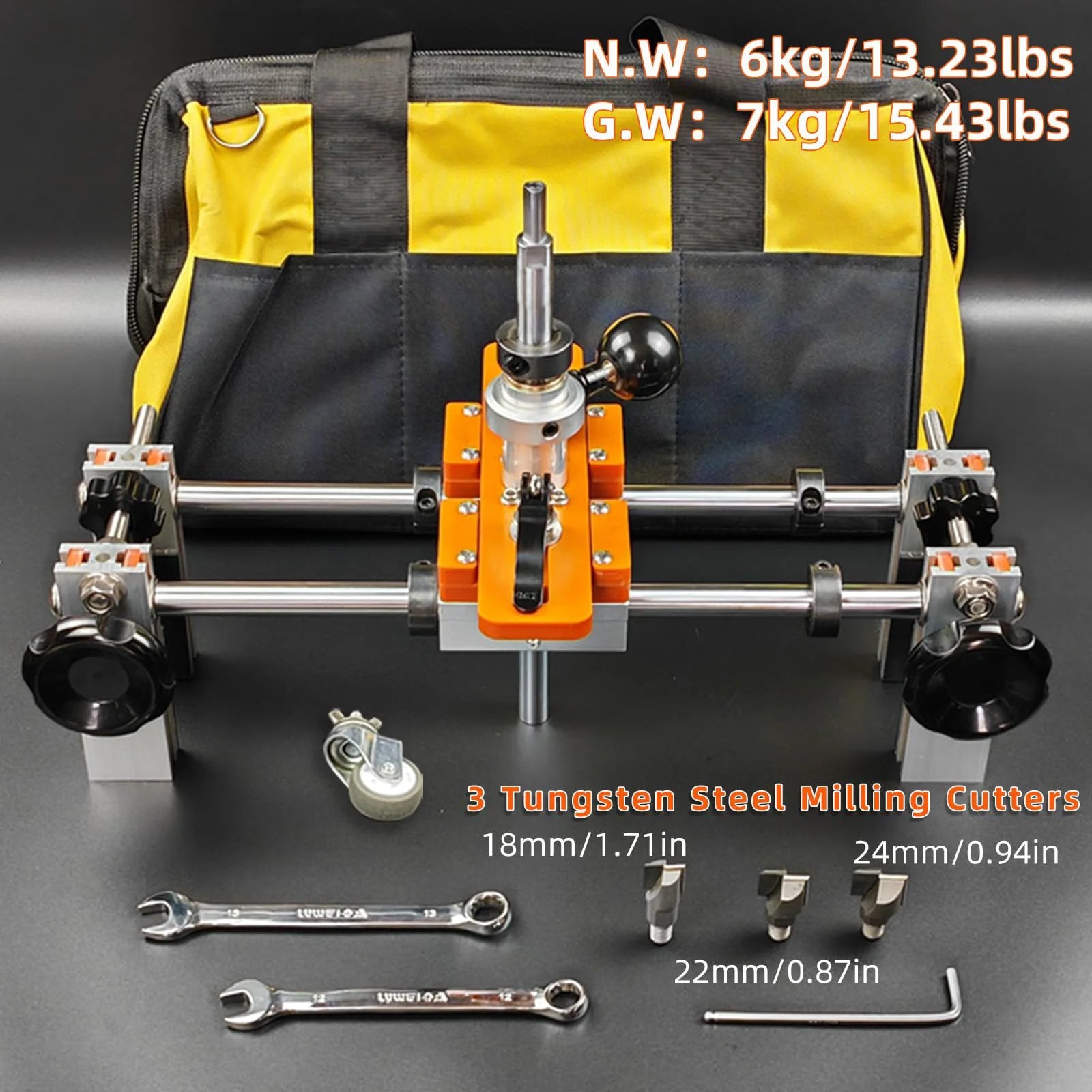 Wood Door Lock Mortiser Kit: Precise Jig ✓