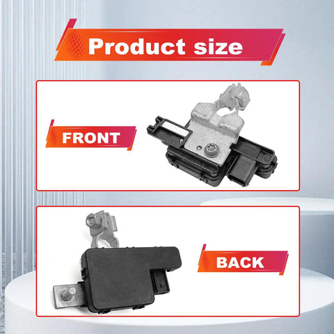 Battery Current Sensor Terminal Clamp For Honda Accord And Acura Rlx 2013 To 2020 Heavy Duty Metal Build front and back views.