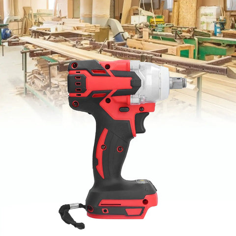 Cloimei 18 V Brushless Cordless Impact Wrench With 1/2 Inch Chuck, 250 Nm Torque, Fast 2400 Rpm Speed For Car Repair And Construction Sites in workshop.