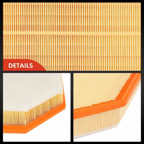 Close-up details of Volvo Engine Air Filter Replacement Fits S60 S90 V60 V60 Cross Country V90 XC60 XC90 2016-2023 2.0L L4