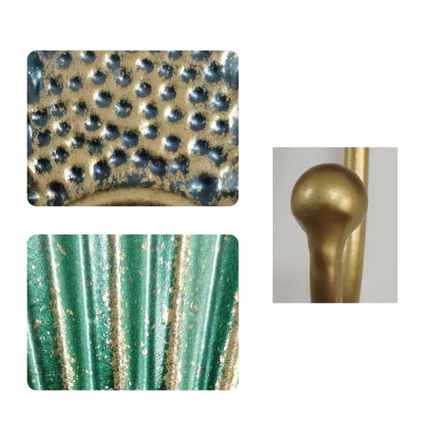 Close-up of textured finishes and designs on Heavy Duty Wall Mounted Coat Hooks For Door Entry Solid Iron Frame.