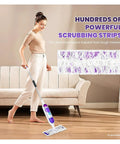12 Pack Disposable Power Mop Refills For Swiffer Power Mop, Quick And Easy Floor Cleaning Pads, Compatible With Swiffer Power Mop Wood, Superior Absorbency For Hardwood And Tile, Mess Free Cleanup On The Go, disposable mop pad strips