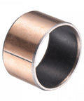 Heavy Duty Sleeve Bearing 28mm Bore 32mm OD 20mm Long Oilless Plain Bushing Carbon Steel Base With Bronze Sintered Finish