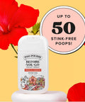 Before You Go Pocket Toilet Spray 3 Pack Spring Variety With Essential Oils, TSA Approved Size, Tropical Hibiscus scent bottle