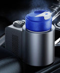 Portable Car Cup Warmer Cooler Duo That Really Hits Different Quick Heating And Cooling For That Everyday Sip Vibe in car console.
