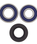 Front Wheel Bearing Kit With ABEC 3 High Speed Bearings And Double Lip TC Seals For Bayou KLF220 1988 To 2002 And KLF250 2003 To 2011