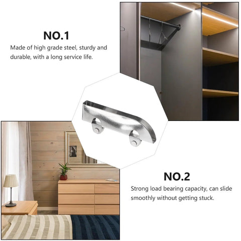 Full Extension Drawer Slides For Cabinets And Furniture, Glass Sliding Door Rollers, Steel Pulleys with smooth glide