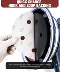 Get Your Tools Ready For Heavy Duty Drywall Sanding These 9 Inch 80 Piece Hook And Loop Sanding Disc Packs feature quick change hook and loop backing for easy use.