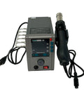 Pro Grade 700W Hot Air Rework Station With LCD Temperature Control And Adjustable 212 To 932 F Range 120 Level Airflow Units