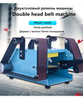 Heavy Duty 950W Dual Belt Sander And Electric Grinder For Metal Wood Polishing Multifunctional Abrasive Machine With Pure Copper Motor high-efficiency design and dual head.