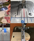 One Quarter Inch Diagonal Seam Tape Ten Yard Roll For Sewing Basting Tape To Guide Straight Diagonal Seams While Stitching On Sewing Machines No Marking Needed Instruction Tool Seamingly Accurate Seam Guide