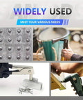 260 Piece Pro Grade Aluminum Blind Rivet Kit With 12 Sizes For Metal Work, Quick Install Pop Rivets Set, Heavy Duty Riveting Assortment For Auto, DIY, Home Projects And Fabrication Tasks, with rivets and hand tools
