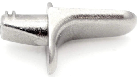 Fifty Pack 5mm Stainless Steel Shelf Support Peg Brackets For Kitchen Cabinets Closet Storage Built Different Super Simple No Sweat Setup Dang Sturdy Silver Color
