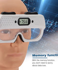 PD Meter Pupil Distance Ruler Pupilometer With Memory Function For Easy At Home Eye Checks And Glasses Fit No Brainer PD Readings CE Certified Optical Tool, digital display on mannequin