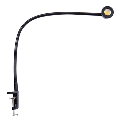 5W COB LED Desk Lamp With Long Swing Arm 110V 220V Metal Architect Task Light Clamp Mount Adjustable Folding Twin Arm Clip On Table Lamp Black Workhorse For Task Lighting Reading And Detail Work