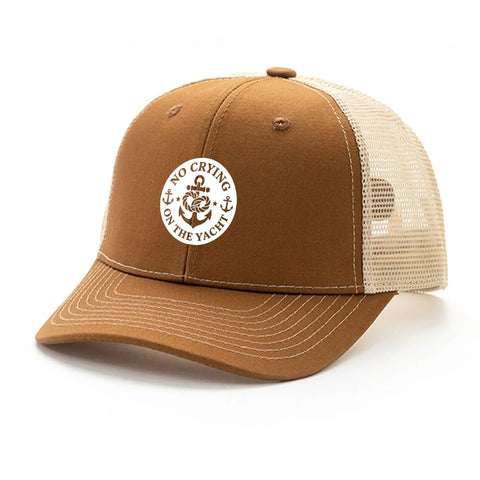 Vintage Brown Trucker Hat For Women With Distressed Look And Anti Sweat Band, Summer Golf Style Cap For Sun, Stay Dry And Chill