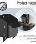 Heavy Duty Wheelbarrow Storage Bracket With Top Lift Latch 90 Lb Capacity Fits Most Wheelbarrows And Heavy Construction Carts