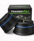 Dirt Bike Inner Tubes for 14 Inch Tires 2.50/2.75-14 and 60/100-14 2 Pack, black heavy-duty tubes with valve stems