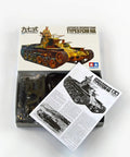 Chi Ha Type 97 Tank Model Kit 1 35 Scale With One Piece Vinyl Tracks And Dual Markings For Two Japanese WW2 Armor Vehicles