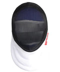 Front view of Fencing Helmet With Carbon Steel Build And CE 350N Certified Safety Size XL Removable Style Universal Fit