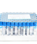 3ml PT Vacuum Specimen Collection Tubes With Blue Cap Durable PET Lab Tubes For Vet And Pet Testing Easy To Handle And Transport