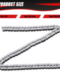 Beefed Up 420 Drive Chain 102 Link With Chain Breaker For CRF50 XR50 KLX110 PW80 TTR90 RM60 shown in Z shape