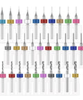 30Pcs Micro Drill Bit Set For Dremel And CNC Tools Tungsten Carbide Spiral Flute Bits 0.1mm to 3.0mm For Precision PCB Drilling