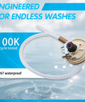 Washer Water Level Sensor Switch Assembly For LG Kenmore Washers Replaces AP5204365 EBF62754506 5210FA3427J With 29 Inch Hose IP67 waterproof