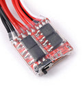 20A RC ESC Motor Speed Controller with forward reverse brake and 2kHz PWM, featuring voltage 4.8V to 8.4V, clear casing