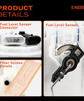 Close-up details of Electric Fuel Pump Module Assembly With Pressure Sensor For Chevrolet Astro And GMC Safari 4.3L 2000 2005 Replacement Part