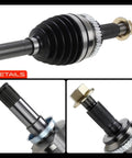 CV Axle Shaft Assembly For Ford Edge 2007-2014 And Lincoln MKX 2007-2015 Front Left Driver Side Replacement, close-up view