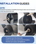 Installation guide for 3 Blade Trolling Propeller Machete III Style Replacement For 3.5 Inch Motor Diameters Delivers Quiet Efficient Shallow-Water Performance And Reliable Trolling Power Fits R3 55lb W55 Xi5 36V Wireless Motors.