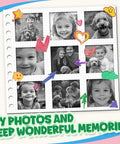 940 Piece Kids Camera Paper Roll Refill For Instant Print Camera And Mini Printer BPA Free Kid Friendly Thermal Paper Safe For Kids High Quality Paper For Fun Snap And Print Memories, notebook photo collage
