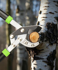 32 Inch Anvil Lopper For Tree Trimming With Compound Action Pro Grade Heavy Duty Steel Blade Cuts Up To 2 Inch Branches Ergonomic Handles