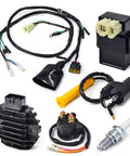Honda Wiring Harness Ignition Kit With CDI Box Spark Plug Regulator Relay Coil For Sportrax 400 TRX400EX 1999 2004