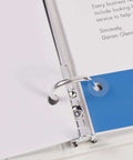 Clear Hole Reinforcement Labels For 3 Hole Punched Pages One Quarter Inch Diameter Non Printable Durable Polyvinyl Reinforcement Stickers